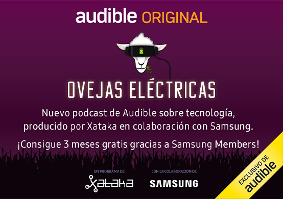 Obtén 3 meses gratis en Audible para escuchar el podcast de tecnología del momento: Ovejas Eléctricas