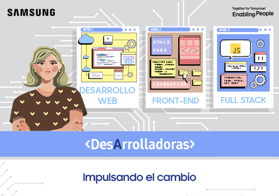 Vuelve Samsung DesArrolladoras: aprende programación web con nosotros