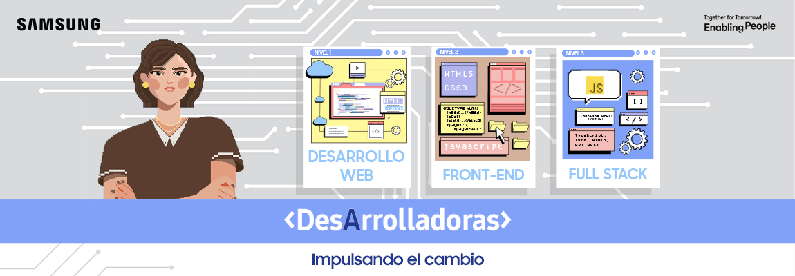 Vuelve Samsung DesArrolladoras: aprende programación web con nosotros