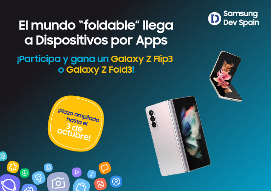 Ampliamos el plazo para participar en Dispositivos por Apps 2021 ¿Participas?
